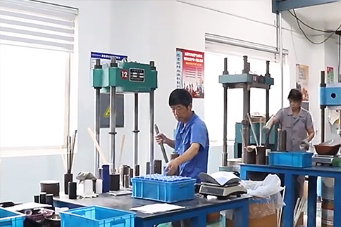 PTFE Molding Production Workshop
