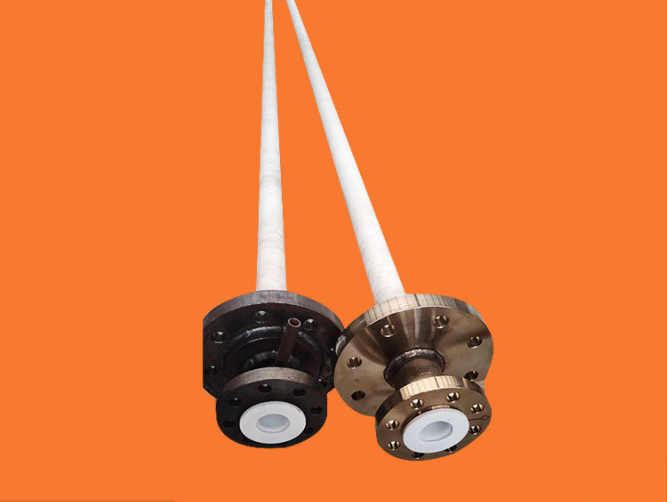 Supply PTFE Lined Discharge Pipes, Steel Fluorine Lined Chlorine Transport Pipes, Internally and Externally Coated Feeding Insertion Tubes