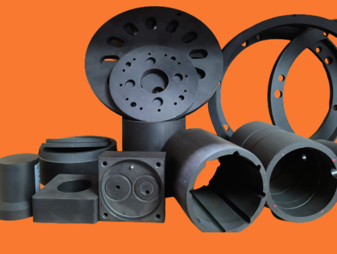 Carbon Fiber Filled PTFE Bushings, PTFE Carbon Fiber Filled Bushings, Graphite Filled PTFE Bushings, PTFE Mechanical Accessories