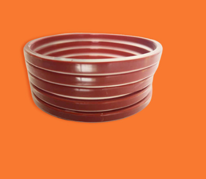 Oil Resistant Square Rubber Gasket Wrapped with PTFE