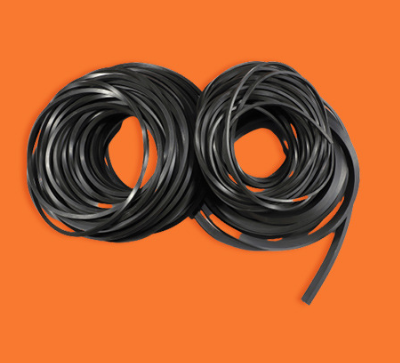 HNBR Rubber Strips, Non-Standard Sizes, Custom Made per Drawings & Samples