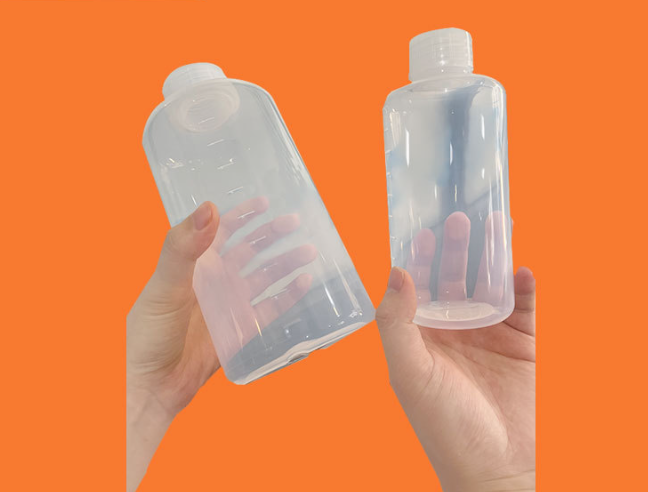 2000ml Wide Mouth PFA Reagent Bottle with Screw Cap, Blow Molded PFA Lab Containers