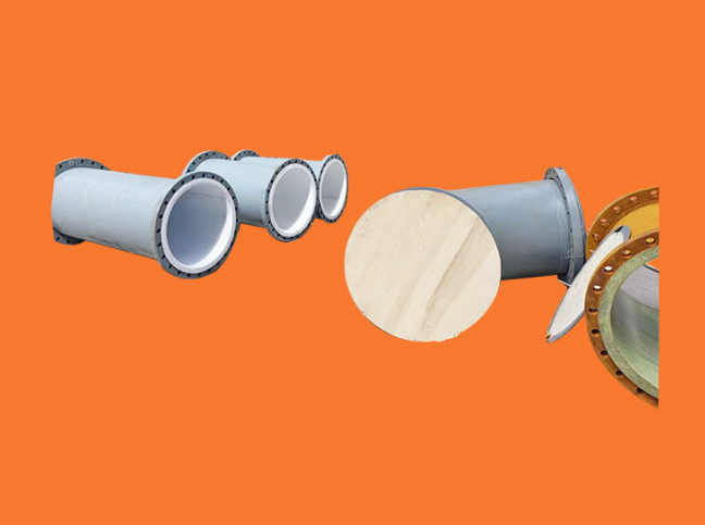 Fluorine Lined Steel Pipe, PTFE Lined Steel Pipeline, Anti-corrosion Pipe with Inner PTFE Lining, PTFE Lined Steel Pipe