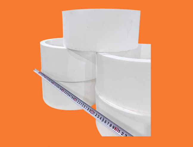 PTFE Liner Sleeves for Liquid Level Gauges, Large-size PTFE Gaskets, Acid & Alkali Corrosion Resistant