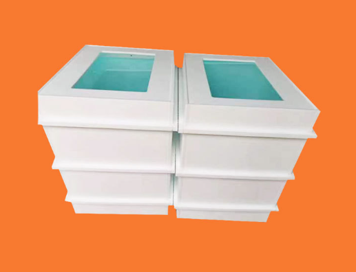Supply custom welded PTFE tanks, corrosion-resistant PTFE pickling tanks