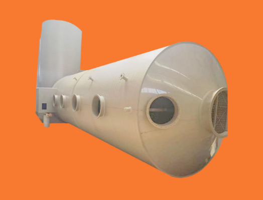 Supply PP/PPH purification towers, polypropylene waste gas absorption towers, chemical scrubbing towers