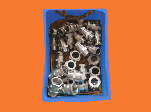 Custom stainless steel parts machining, CNC lathe processing of tiny non-standard stainless steel mechanical components