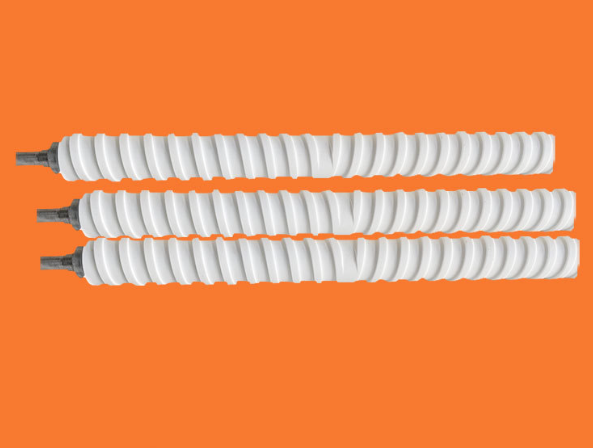 PTFE Idler Rollers, PTFE Support Rollers, PTFE Coated Rubber Rollers