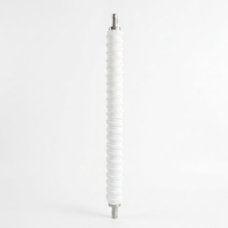 PTFE Coated Rollers | Metal Shaft PTFE Lining, Iron Roller Coated with PTFE